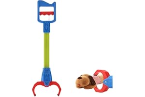 Esenlong Pinza per rifiuti, Strumenti di ritiro, Giocattoli educativi per bambini robotici, Pinze per raccogliere e afferrare Adatto per bambini dai 3 anni in su