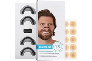 PONIZNO 30 pezzi Breathing Magnetic Clip, Nasal Flow Magnetic Strip, Dilatatore Nasale Antirussamento, Clip da Naso Magnetica Antirussamento, Soluzione Confortevole e Professionale per Russare