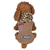 ★ropa de abrigo para mascotas navidad nueva Navidad para mascotas ropa para perros perrito traje de Santa Claus vestir exteriores gruesa ropa Escudo