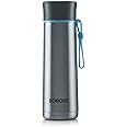 Borosil Stainless Steel Hydra Sprint - Double Wall Vacuum Insulated Flask |Water Bottle|Thermos|Sports Bottle|Yoga Bottle|Portable|Office|Outdoor|Reusable Leak Proof Silver 400 ML