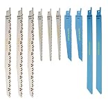 10 paquetes de madera y metal.