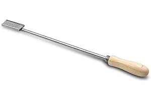 Amesbichler Reitsport AMKA Pferde Zahnraspel mit Holzgriff Raspel für Pferde