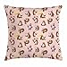 Produktbild pigyear888 Sloth Throw Pillow Cushion Cover, Cartoon Lazy Animals with Many Different States Sunbathing Eating and Doing Yoga, Decorative Square Accent Pillow Case, 18 X 18 Inches, Multicolor