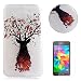 Produktbild Samsung Galaxy Grand Prime (SM-G530F) Hülle (Mit Frei HD Displayschutz) Transparent Weiche Silikon Schutzhülle,Weicher Flexibel Klar Gel Silikon TPU Hülle Superdünn Stoßfest Tasche Telefon-Kasten Schutz Tasche Schutzhülle Durchsichtig Handyhülle Silikon Case Schale für Samsung Galaxy Grand Prime (SM-G530F) with Embossed Pattern Design-Hirsch