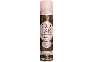 COLAB Dark Dry Shampoo, Pack of 6, 200ml, Dry Shampoo for Brunette or Dark Hair