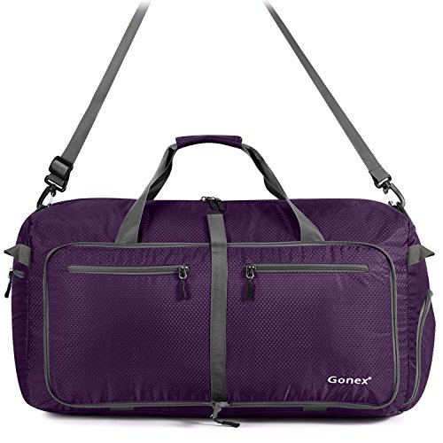 Gonex 100L Travel Duffel Bag Foldable Water Resistant Travel Bag Lightweight Duffel Bag with Big Cap Gonex 100L Travel Duffel Bag Foldable Water Resistant Travel Bag Lightweight Duffel Bag with Big Cap