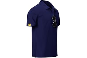 TARAINYA Polo Homme éTé Manches Courtes Golf Polo Shirts LéGer SéChage Rapide Respirant Regular Fit