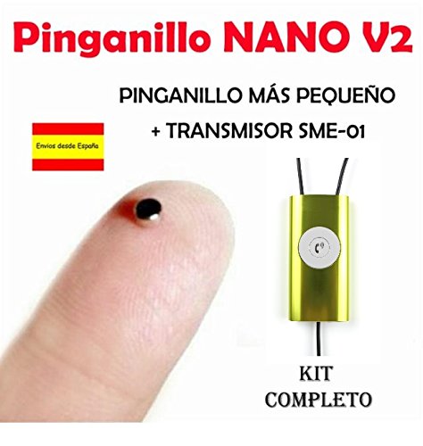 Pinga Nano V2 KIT COMPLETO (Negro/Amarillo)