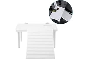 HEEPDD Plage Tortue Aquatique, Plage Tortue Plateforme Tortue Eau Plage Flottante Tortue avec Echelle Rampe Aquarium Réservoir Terrarium Plage Flottante Tortue avec Ventouse