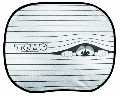 Cartrend 95110 Sonnenschutz "Tomo" mit Saugnapf, 44 x 36 cm