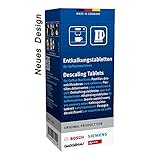 BSH 311864 Entkalkungstabletten 00311864 für Siemens | Bosch | Neff | Gaggenau Geräte