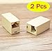 CLASSYTEK RJ45 8P8C Female to Female Network Lan Cable Coupler Adapter Connector - 2 Pack RS.198.00