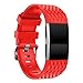 Produktbild Fitbit Charge 2 Accessories Classic Armband,SongNi® Fashion Sports Silicone Bracelet Strap Armband For Fitbit Charge 2 Armband(Red)