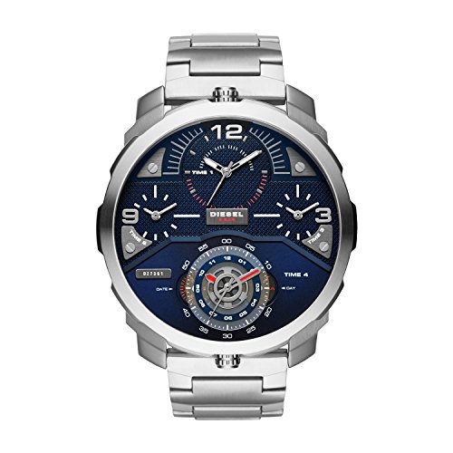 Diesel Orologio Analogico Uomo con Cinturino in Placcato in Acciaio Inox DZ7361