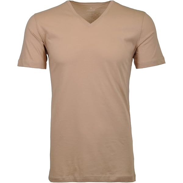 Ragman Herren Bodywear V-Neck Tank Top 2er Pack – Gr. L, Light Skin