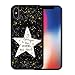 Produktbild iPhone X Hülle, WoowCase Handyhülle Silikon für [ iPhone X ] Star Satz - I Love You To The Moon And Back Handytasche Handy Cover Case Schutzhülle Flexible TPU - Schwarz