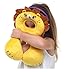 Mr.Caller Baby Child U-shaped Head Neck Support Headrest Travel Car Seat Pillow Cushion 1-4 Year (Yellow/brown)