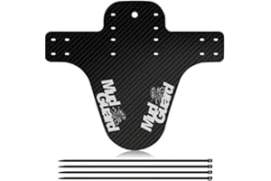 Mudgurds Set Mountain Bike, MGIA Tech. Fender Set, Adjustable Mountain Road Bicycle Mudguard MTB Mud Guard Front and Rear Compatible Cycling Front and Rear Fenders Fits, white