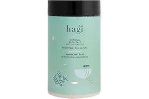 Hagi Natural Forest Tales Sali da Bagno, Relax Terapeutico con Aroma di Frutti di Bosco per Cura della Pelle e Respiratoria, 460g