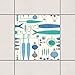 Produktbild Pattern Design GmbH Fliesen Aufkleber – Fisherman Friends blau 10 cm x 10 cm, Set Größe: 20 Stück