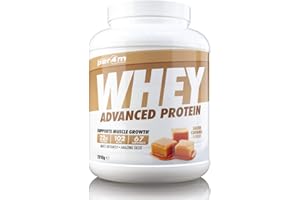Per4m Protein Whey Powder | 67 Servings of High Protein Shake with Amino Acids | for Optimal Nutrition When Training | Low Sugar Gym Supplements (Salted Caramel, 2010g)