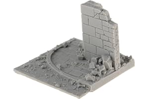 Amagogo 1/35 Résine Non Ruines de Vestiges de La Guerre Kit pour Paysage Bricolage
