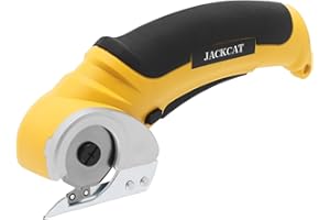 CIOUNMB Akku Universalschere, 4,2V Akkuschere Multi-Cutter mit Sicherheitssperre, USB-Kabel, Elektrische Schere, Universalschneider für Pappe, Papier usw, Stoff Teppich Leder Filz