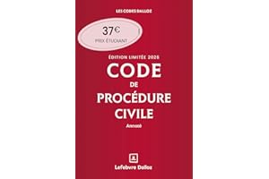 Code de procédure civile 2026 annoté. Édition limitée. 117e éd.