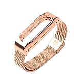 Die Ersatzband ist aus rostfreiem Stahlmaterial hergestellt, bietet Ihnen ein kühles Gefühl beim Sport. Nicht rosten, und auch wasserdicht,Wenn du ein Bad nimmst, kannst du es nicht abklauben.