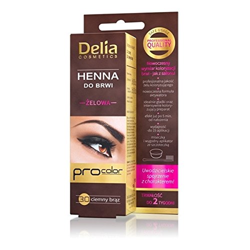 Delia Henna Gel 3.0 Dark Brown 15ml