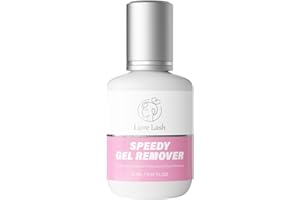 Speedy Gel Remover for Lash Extensions Liore Lash/Fast Lash Remover for Eyelash Extension Glue/60 Sec Dissolution Time/GBL Free Debonder/Lash Glue Remover Tech Salon Supplies (Remover for Glue)