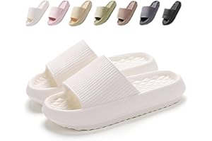 Esther Beauty Cloud Sliders for Women and Men, Original Sliders Slippers Pillow Cloud Slides Shower Pool Sliders Shoes EVA Non-Slip Thick Soled Open-toe House Sandals, Lightweight Soft Beach Slides