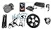 Produktbild good Verkauf 36 V 500 W für bafang E-Bike/Elektro-Fahrrad mid-drive Motor Conversion Kits bbs02 mit lcd-tft850 C Display + 36 V 14,5 Ah Down Tube Tigershark Rahmen Fall Akku Mit 5 A Ladegerät