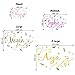 Girl's Swirly Personalised Name - Wall Decal Art Sticker playroom bedroom nursery (Medium)