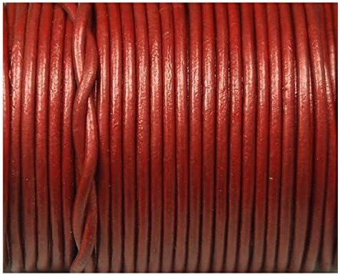 Leather Thong Cord Round 2mm Shoe/Boot/Craft Lace (Morrocan)