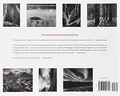 Book's Cover of Ansel Adams: 400 Photographs