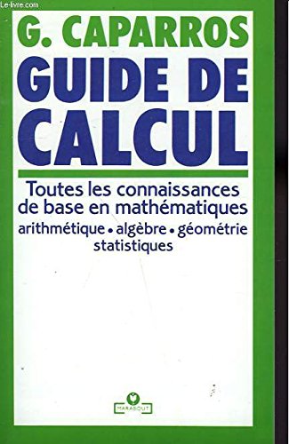 Download GUIDE DE CALCUL Download GUIDE DE CALCUL