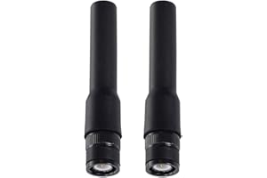 Bingfu Ham Radio BNC Male Soft Antenna Compatible with Uniden SR30C Bearcat BC125AT BCD436HP BC75XLT BCD325P2 Two Way Radio