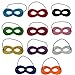 Produktbild 11Stück Superhero Masken,Filz Masken Augen Masken,Für Ihre Maskerade, Geburtstagsfeier, Weihnachten, Halloween, Dress-up,Mehrfarbig
