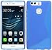 Produktbild ENERGMiX Huawei P9 Plus // Silikon Hülle S-Line Tasche Case Zubehör Schale in Blau