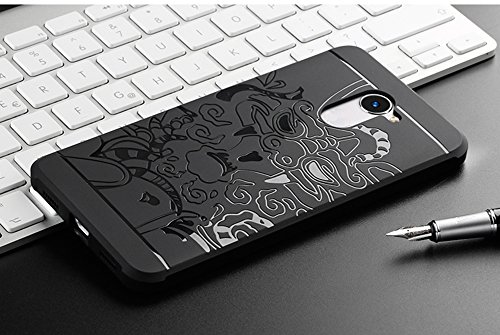 Huawei Y7 Funda SMTR Cubierta Delgado material de silicona Funda Protective Case Cover Dise o durable M xima protecci n contra golpes 1 film Protector de pantalla para Huawei Y7 - Negro Dragon Huawei Y7 Funda SMTR Cubierta Delgado material de silicona Funda Protective Case Cover Dise o durable M xima protecci n contra golpes 1 film Protector de pantalla para Huawei Y7 - Negro Dragon