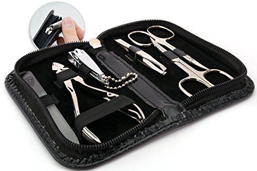 Drei Schwerter | Exklusives 6-teiliges Maniküre – Pediküre – Nagel – Pflege-Set / Etui | Made in Solingen / Germany | VERSCHIEDENE DESIGNS (783202) - 3