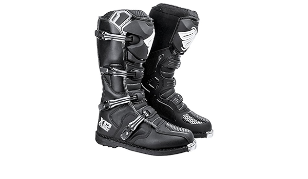 SHOT RACE GEAR - Bottes cross Shot X12 noires - SHOT 2016 45 FR \u003d 11 US :  Amazon.fr: Auto et Moto