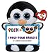 Produktbild Kuscheltier Tablet Halterung | Pinguin Plüschtier mit strahlenden glubschi Augen | 32cm hoch