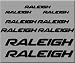 Produktbild PEGATINAS RALEIGH BIKE R222 VINILO ADESIVI DECAL AUFKLEBER MTB STICKERS BIKE NEGRO