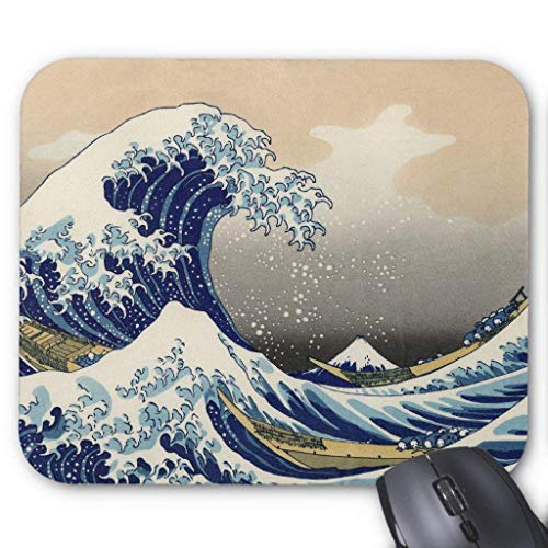 Preisvergleich Produktbild Ukiyo-e - Hokusai's Tsunami Mouse Pad