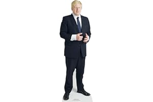 STAR CUTOUTS Ltd CS916 Boris Johnson (Star Mini Celebrity Cardboard Cutout), Multicolor, Solid, Multicolour, Regular