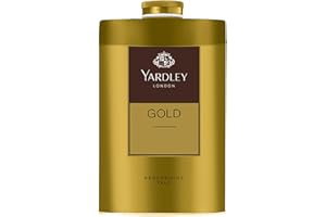 Yardley London Gold Talcum Powder - 250 g. 808 oz, Deodorizing Talc by Yardley