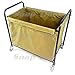 Laundry Trolley (266Ltr) - Heavy Duty - Commercial / Industrial / Home / Salon / Washing Basket