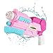 Produktbild fightingeveryone1O Langstrecken Wasserpistole für Kinder Mädchen Sommer Party & Outdoor Wasserspaß Aktivität & Erwachsene Blaster 8-10m Reichweite und 1200CC Super Large Feuchtigkeitskapazität